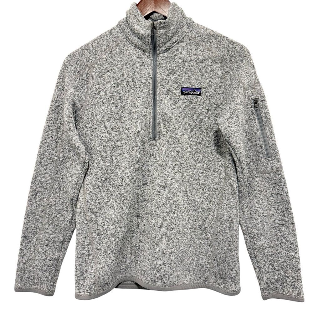Patagonia Women's Better Sweater 1/2 Zip Pullover Sweatshirt Jacket size Medium